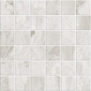 Mosaic Axis White 12x12"